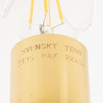 Josef Frank, vägglampa, modell G 2335, Firma Svenskt Tenn.