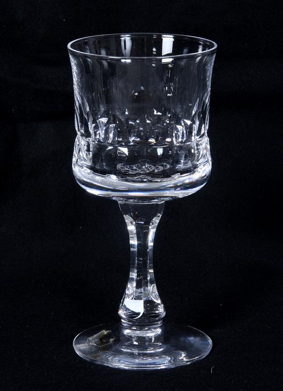GLASSERVISDELAR, 37 st, "Prince", Göran Wärff, Kosta.