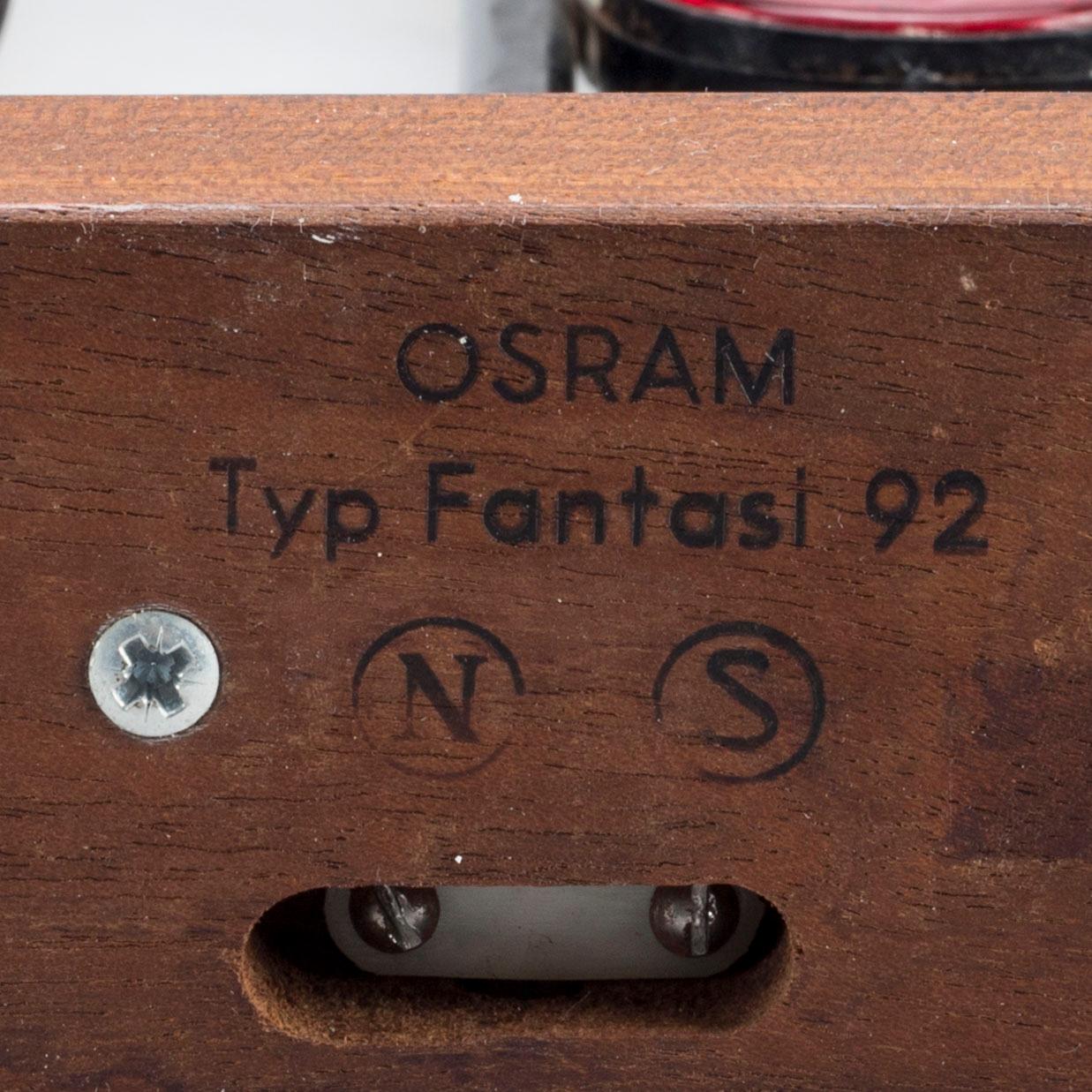 ADVENTSLJUSSTAKE. "Fantasi 92", Osram. 1960/70-tal.