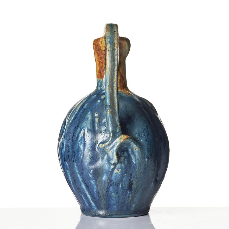 Nils Barck, a stoneware pitcher, probably executed in France, ca 1900.
