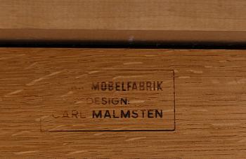 STOLAR, 8 st, "Calmare Nyckel", Carl Malmsten, Åfors Möbelfabrik, 1900-talets andra hälft.