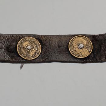 A first half of the 20th century dog collar.