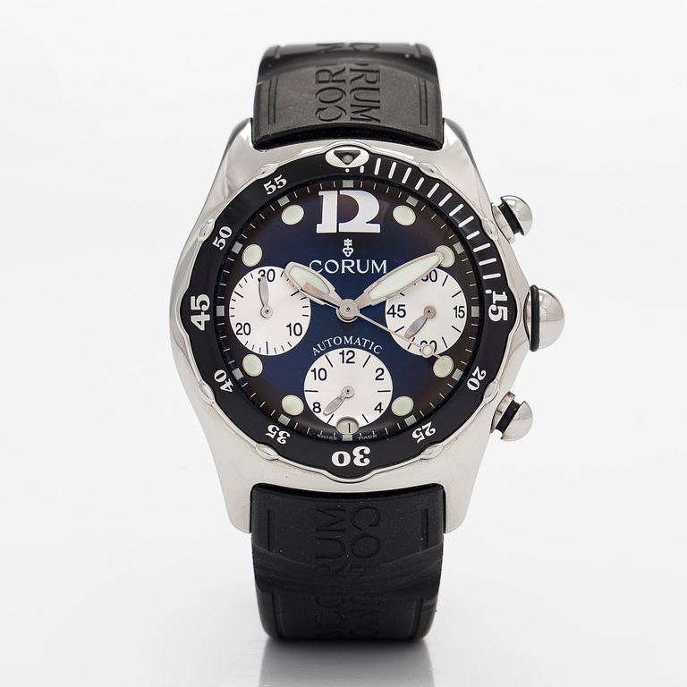 Corum, Bubble, kronografi, rannekello, 45 mm.