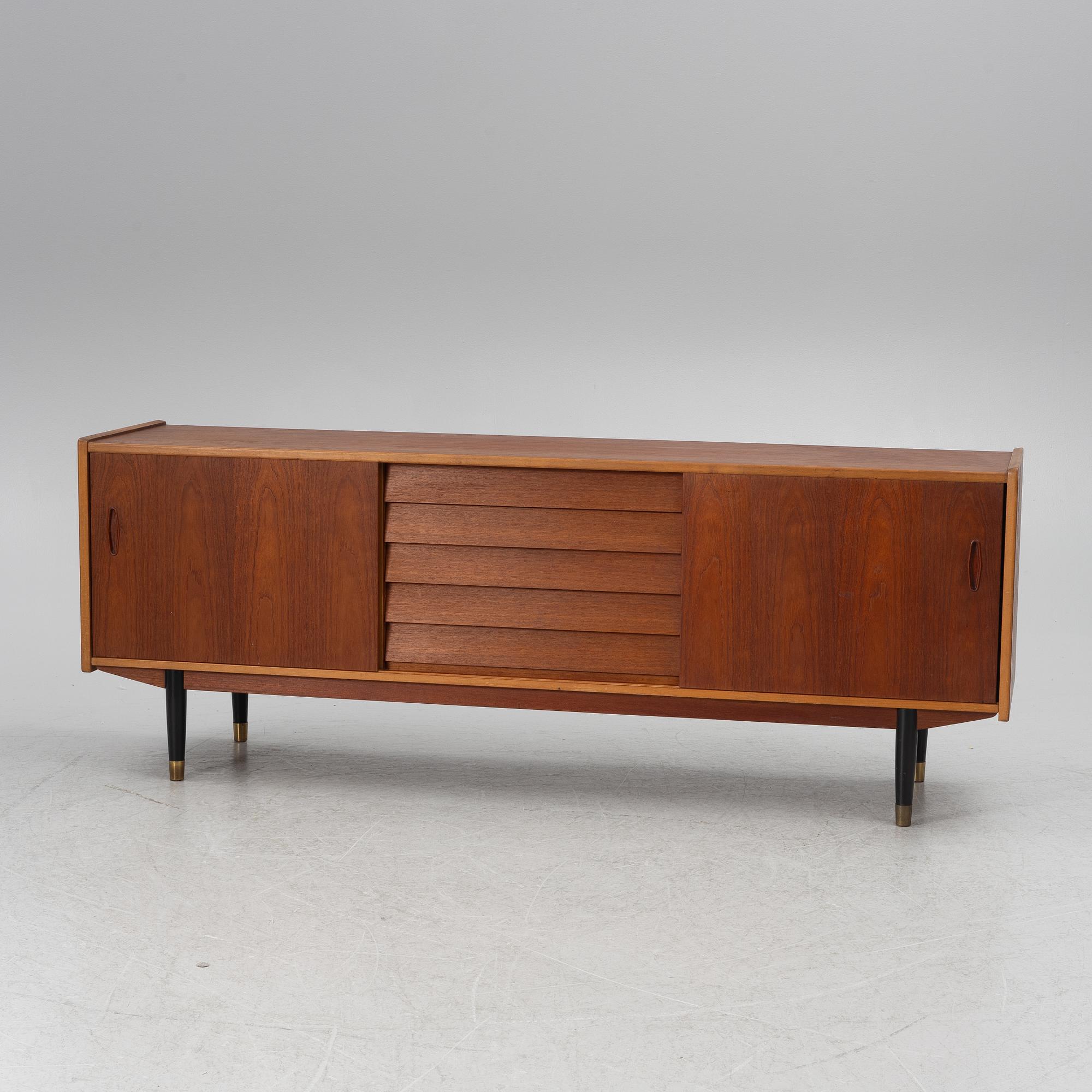 Nils Johnsson, sideboard, "Trio", Hugo Troeds, Bjärnum, 1960s.