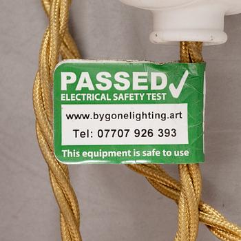 Bordslampor, ett par, 1900-talets senare del.