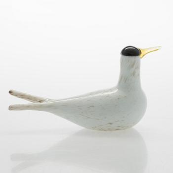 Oiva Toikka, vuosilintu, "Lapintiira", signeerattu O. Toikka Nuutajärvi 2000.