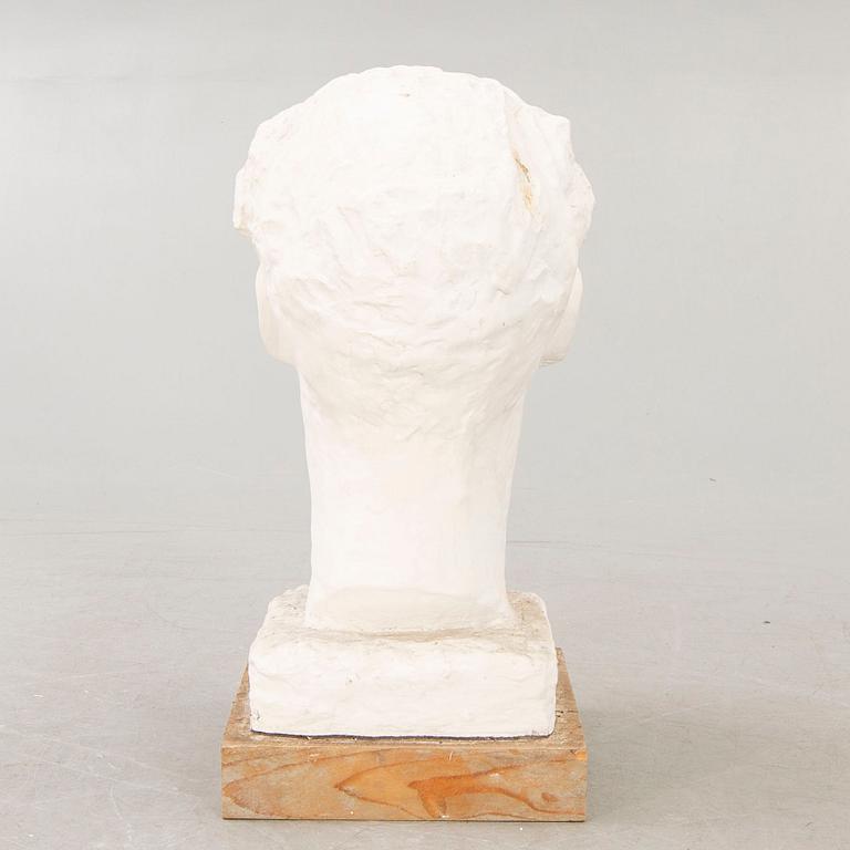 Gunnar Jonn, a signed plaster sculpture.