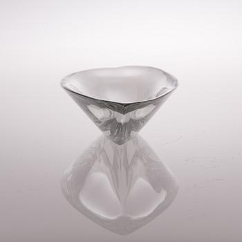 TAPIO WIRKKALA, TAIDELASI, 3359, 3859. Sign. Tapio Wirkkala iittala. 1950-luvun loppu.