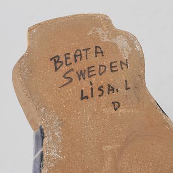 FIGURIN, stengods, Lisa Larson, Gustavsberg, 1900-tal.