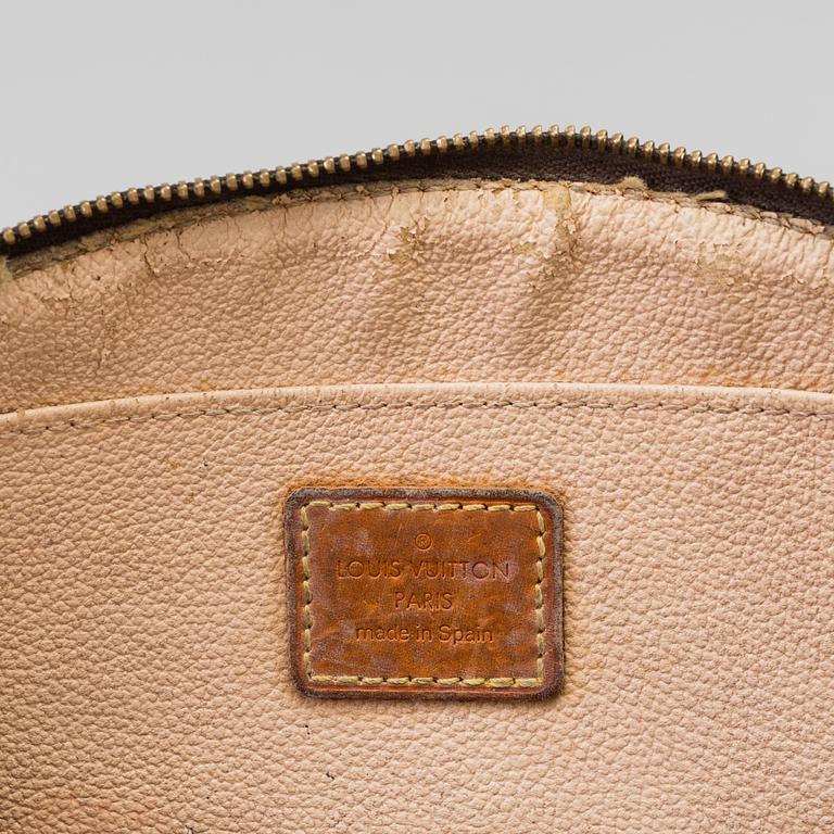 a LOUIS VUITTON make-up bag.