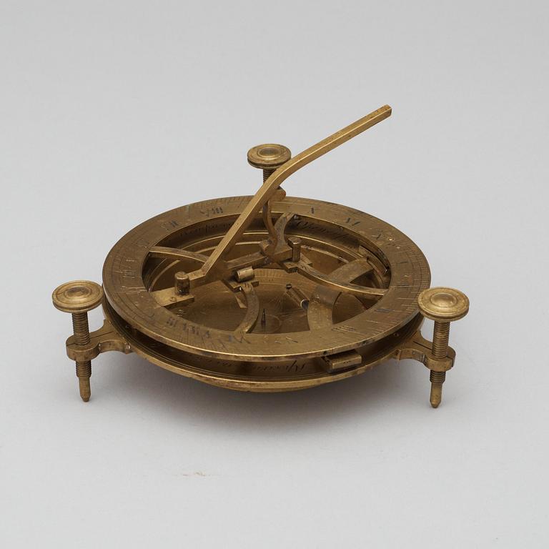 EKVATORIALSOLUR. Ryssland, 1700-/1800-tal.