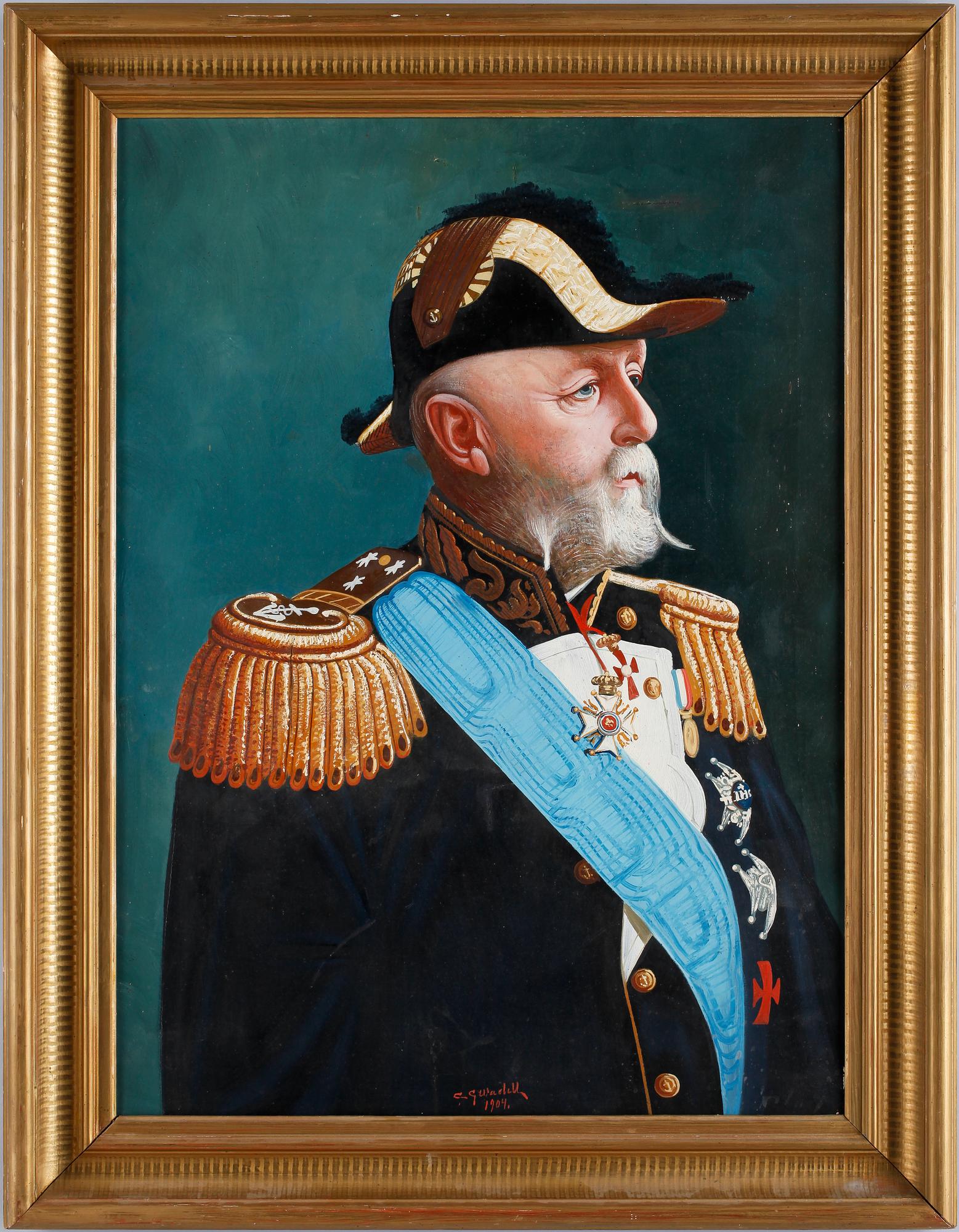 CARL GABRIEL WADELL, olja på duk, sign o dat 1904.