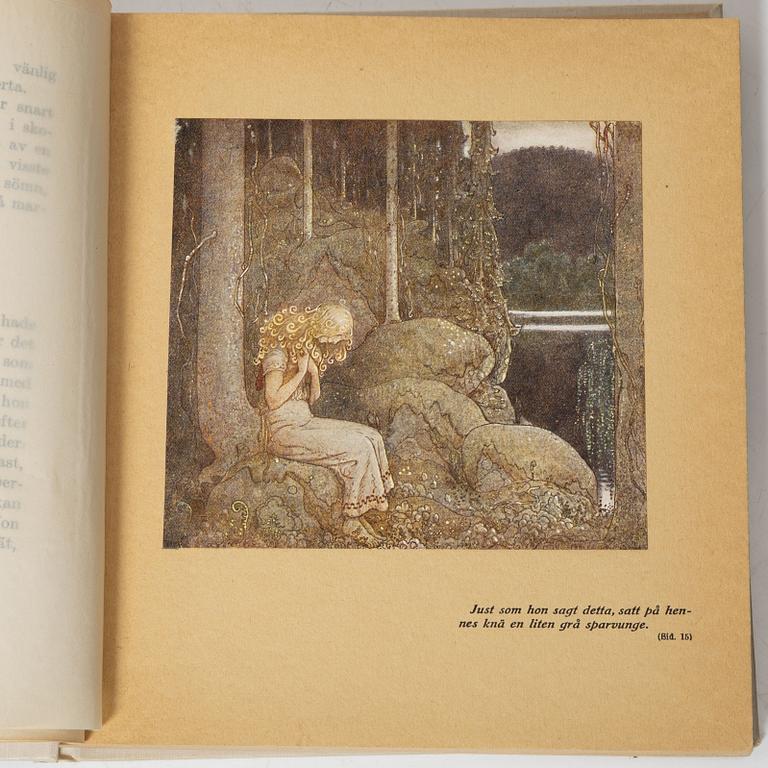 John Bauer, two book, 'Bland tomtar och troll', Åhlén & Åkerlunds förlag, Gothenburg 1912-1915.