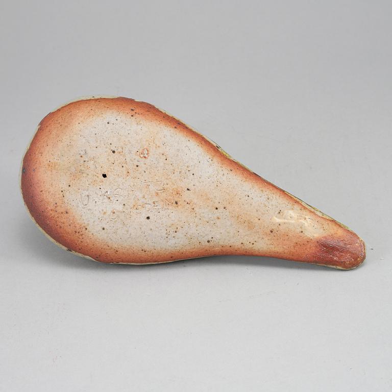ULLA KRAITZ, sculpture, stoneware, signed.