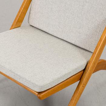 A FOLKE OHLSSON "SCISSORS" LOUNGE CHAIR, Bodafors 1960.