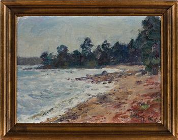 GOTTFRID KALLSTENIUS, olja på duk. Monogramsign.