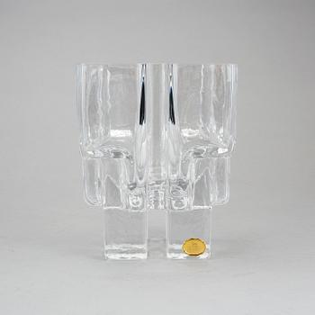 HELENA TYNELL, vas, glas, Riihimäen Lasi Oy, signerad.