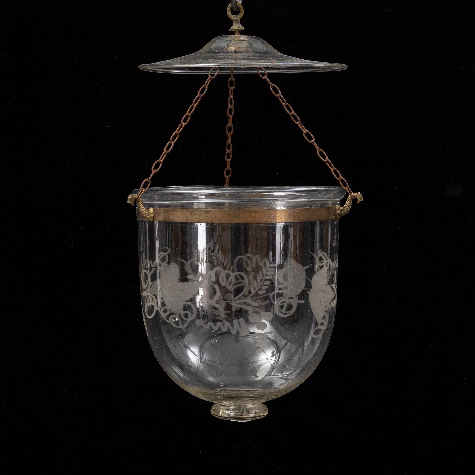 A late 19th century ceiling light.