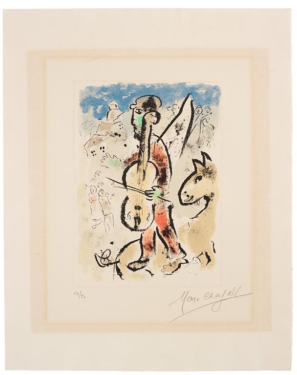 Marc Chagall, "Le violoncelle".