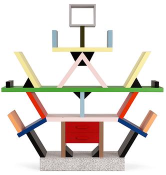 ETTORE SOTTSASS
Bokhylla "Carlton", Memphis, Milano, Italien 1981.