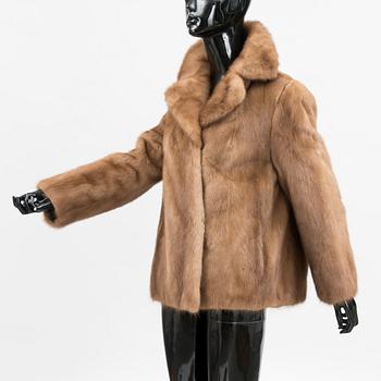 A Vintage Dutch Mink Fur Jacket.