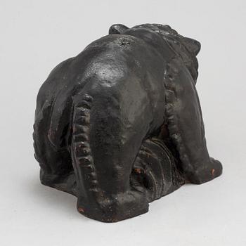 INGEBORG BOJ MODIN-HÜLPHERS, SCULPTURE, Näfveqvarn, cast iron, 1930s.