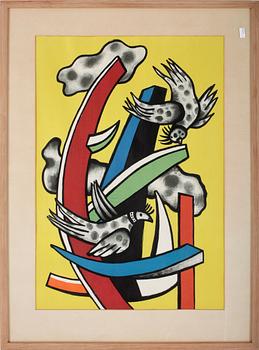 Fernand Léger · FERNAND LÉGER, affisch, 1956.