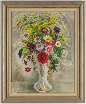 AGDA HOLST, oil on panel, signed and dated 1947.