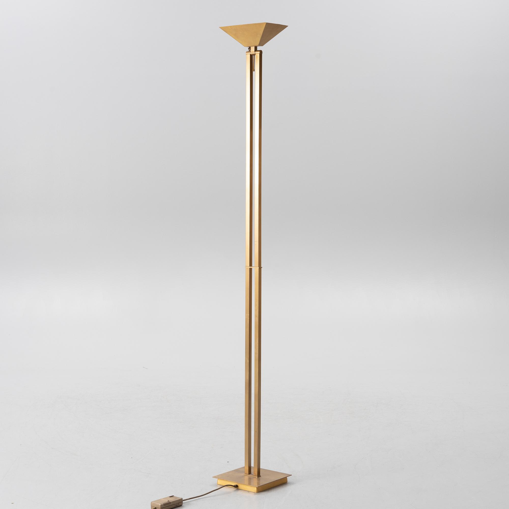 Golvlampa, 1900-talets slut.