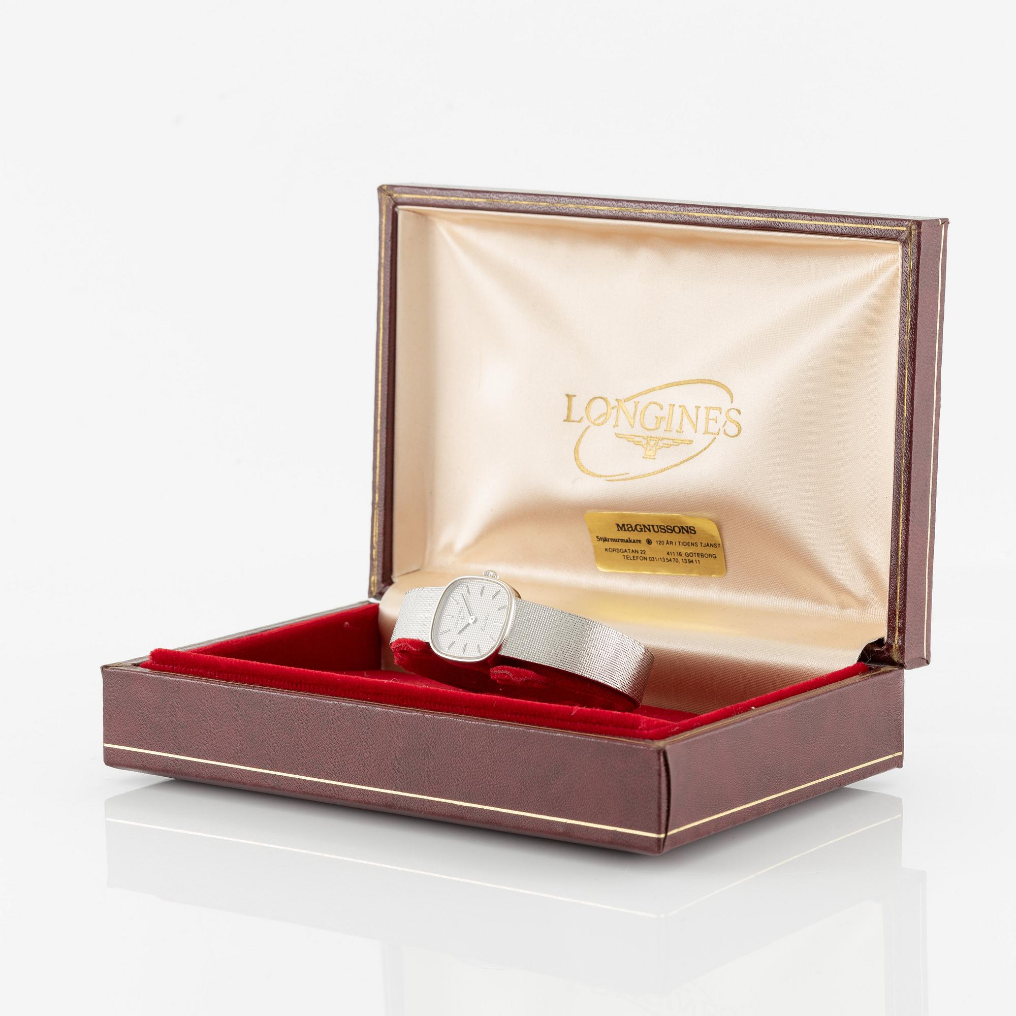 Longines, wristwatch, 21.5 mm.
