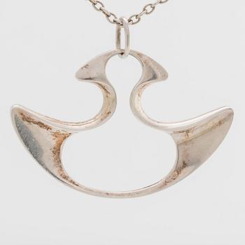 HENNING KOPPEL, silver, halsband för Georg Jensen, 1970-tal.