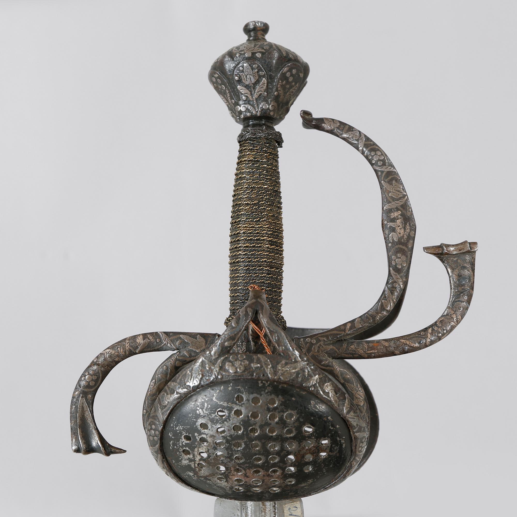 A sword, possible 17th century.