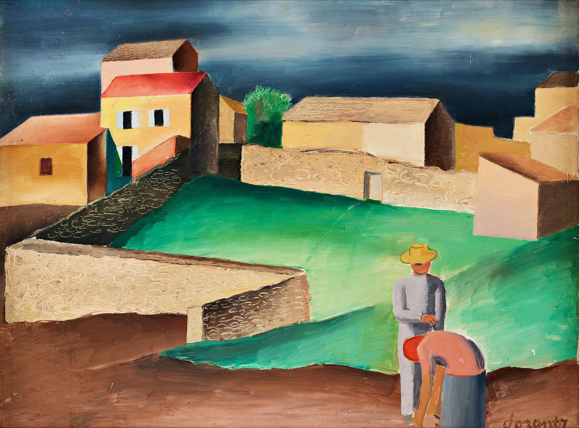 Waldemar Lorentzon, Motive from S:t Germain.