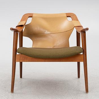 Arne Tideman Ruud, A model 3050 armchair, AS Inventar, Gjövik, 1960s.