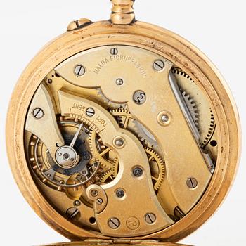 Halda, pocket watch, 40 mm.