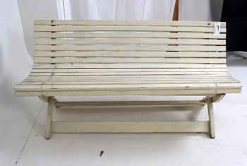 TRÄDGÅRDSMÖBLEMANG, 3 delar, 1900-talets första hälft.