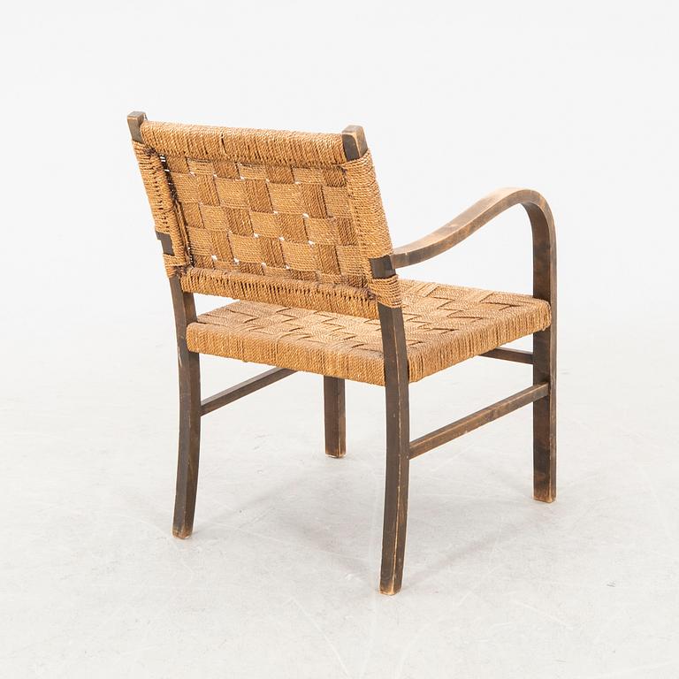 Axel Larsson, a 1930s Bodafors birch armchair.