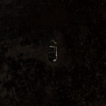 A SILVER WAITER, HOLLAND, 19TH CENTURY.