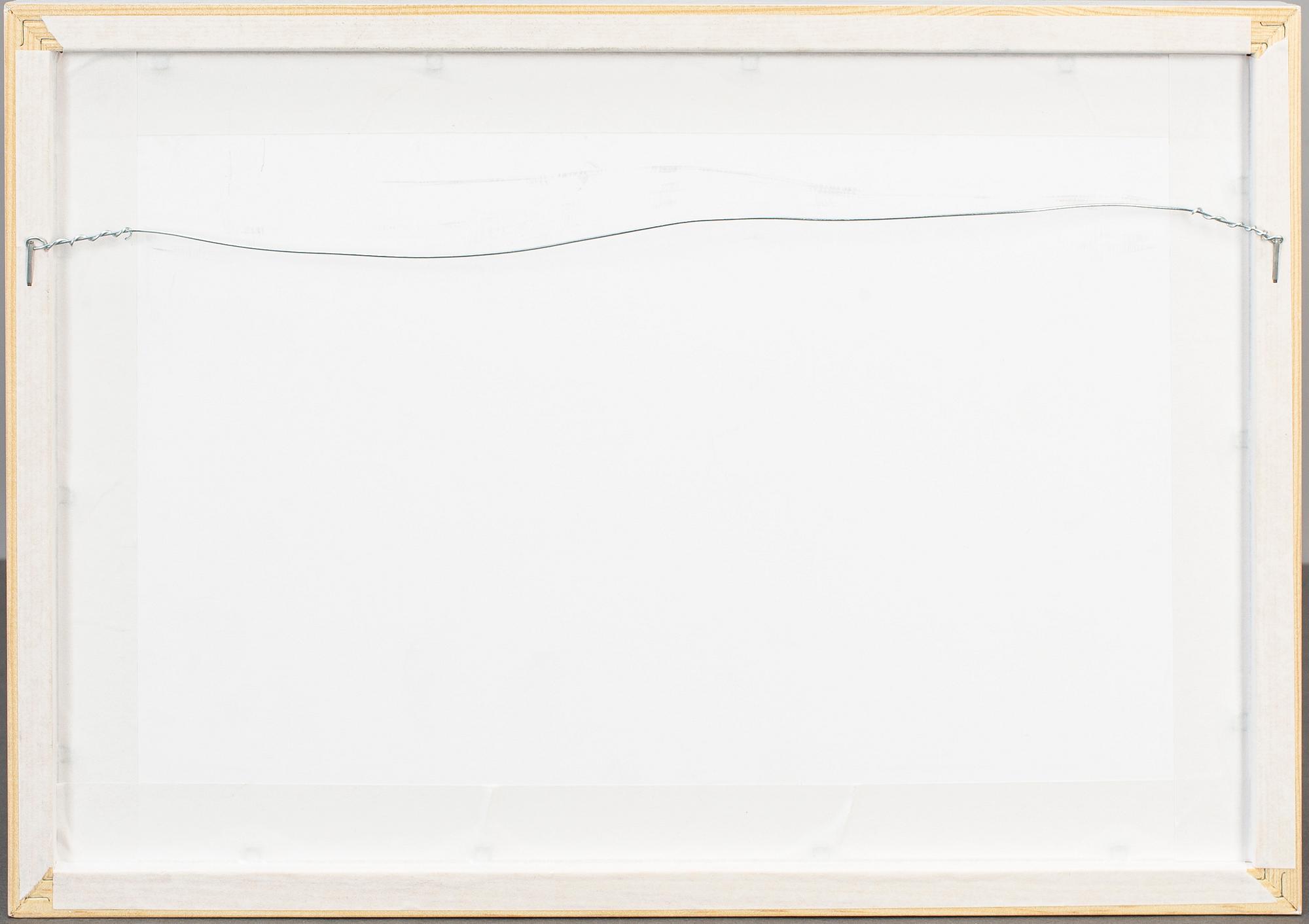 LARS LERIN, akvarell, signerad LL.