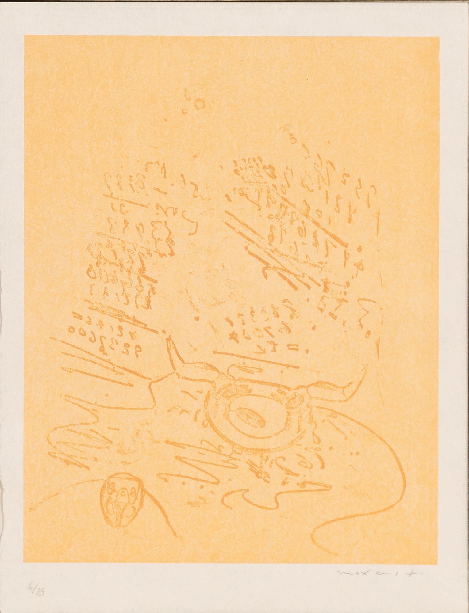 Max Ernst, From "Lewis Carroll, The Hunting of the Snark, an Agony in Eight Fits, plate VII".