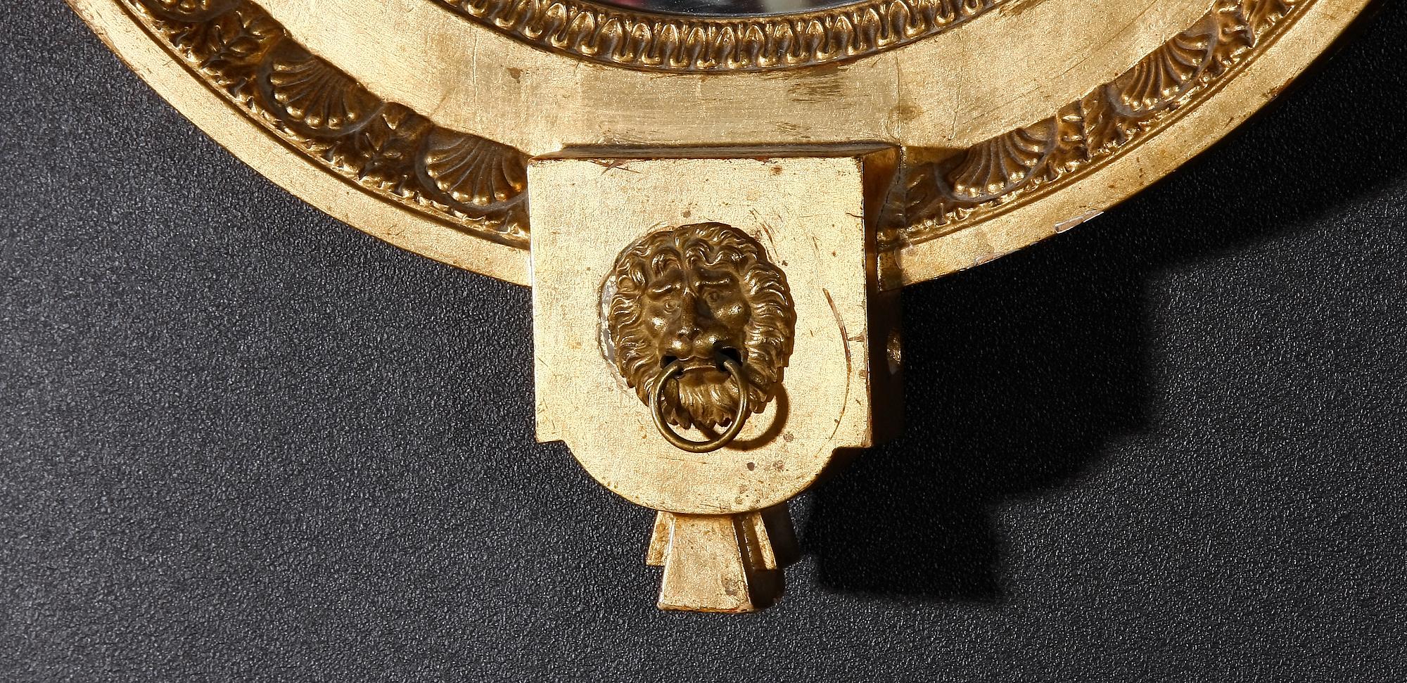 SPEGEL, sengustaviansk, omkring sekelskiftet 1800.