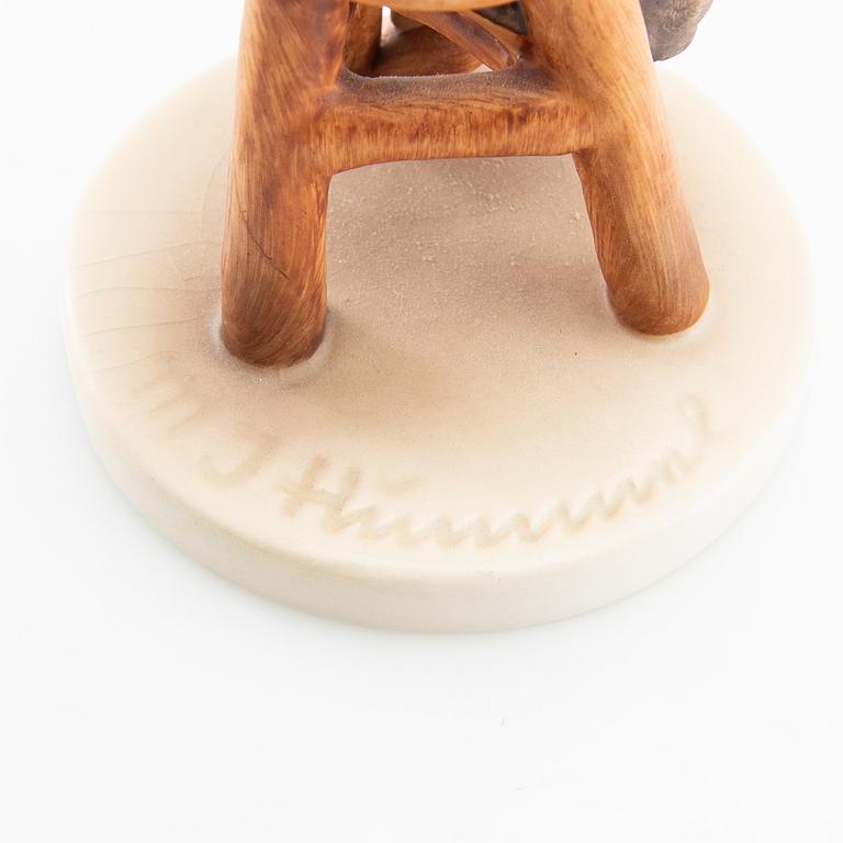 Figurines 17 pcs and plates 3 pcs Goebel MJ Hummel Germany mid-20th century porcelain.