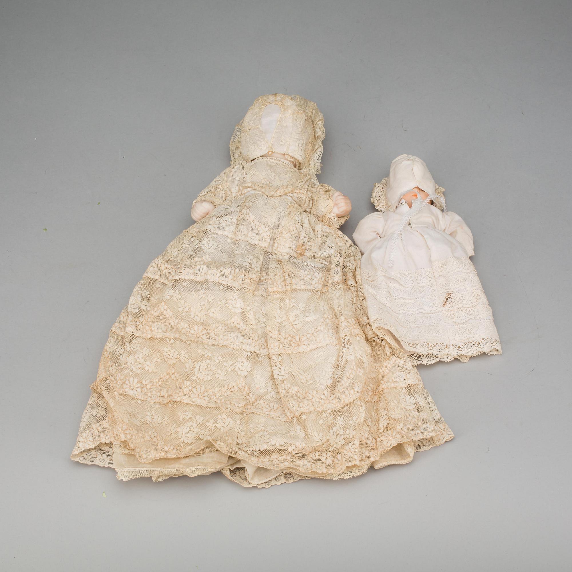 DOCKOR, 2 st, porslin. 1900-tal.