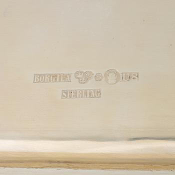 Atelier Borgila, Stockholm, a sterling silver tray, 1946.