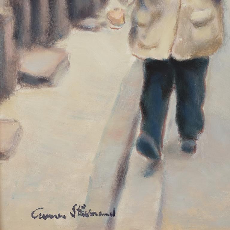 Gunnar Stålbrand, oil on panel, signed.