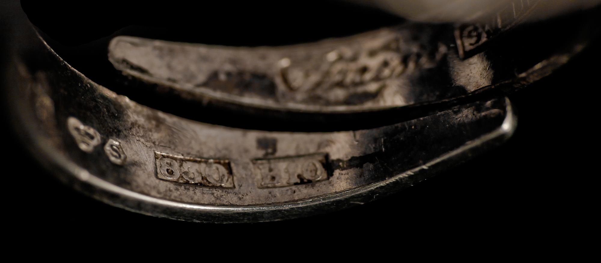 RING, silver, Theresia Hvorslev, Mema, 1976.