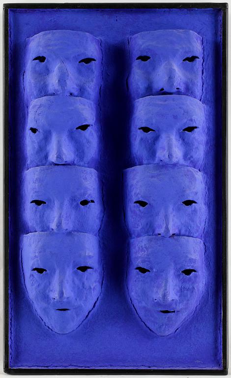 ALBERT JOHANSSON, blandteknik, a tergo signerad och daterad 1966.