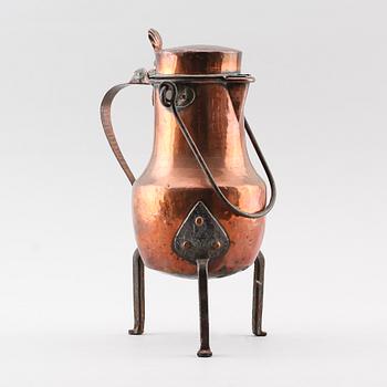 KAFFEKOKARE, koppar, 1700-tal.