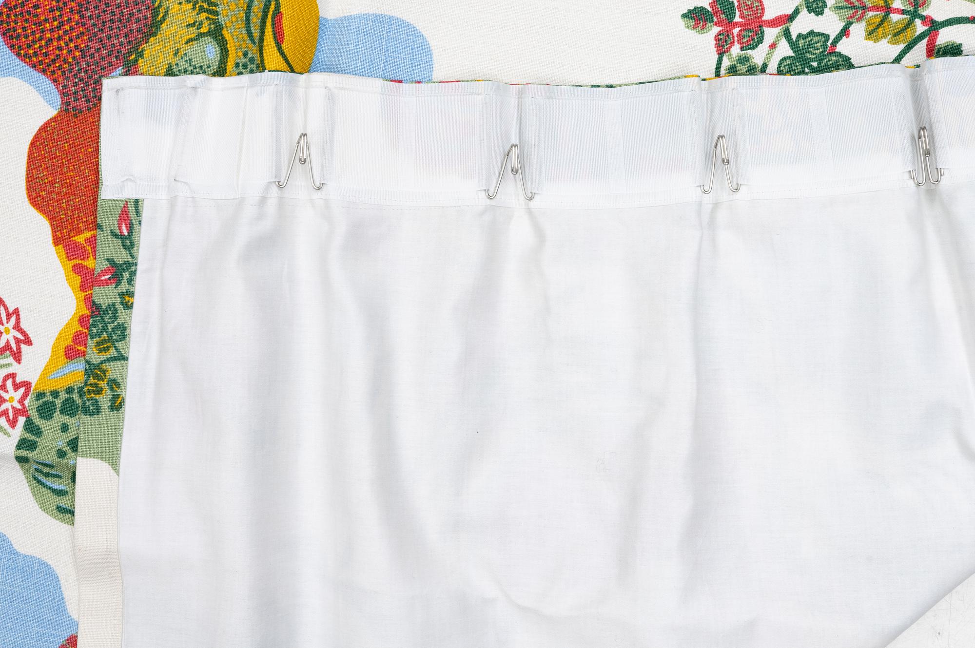 Josef Frank, a pair of 'Anakreon' curtains, Svenskt Tenn.