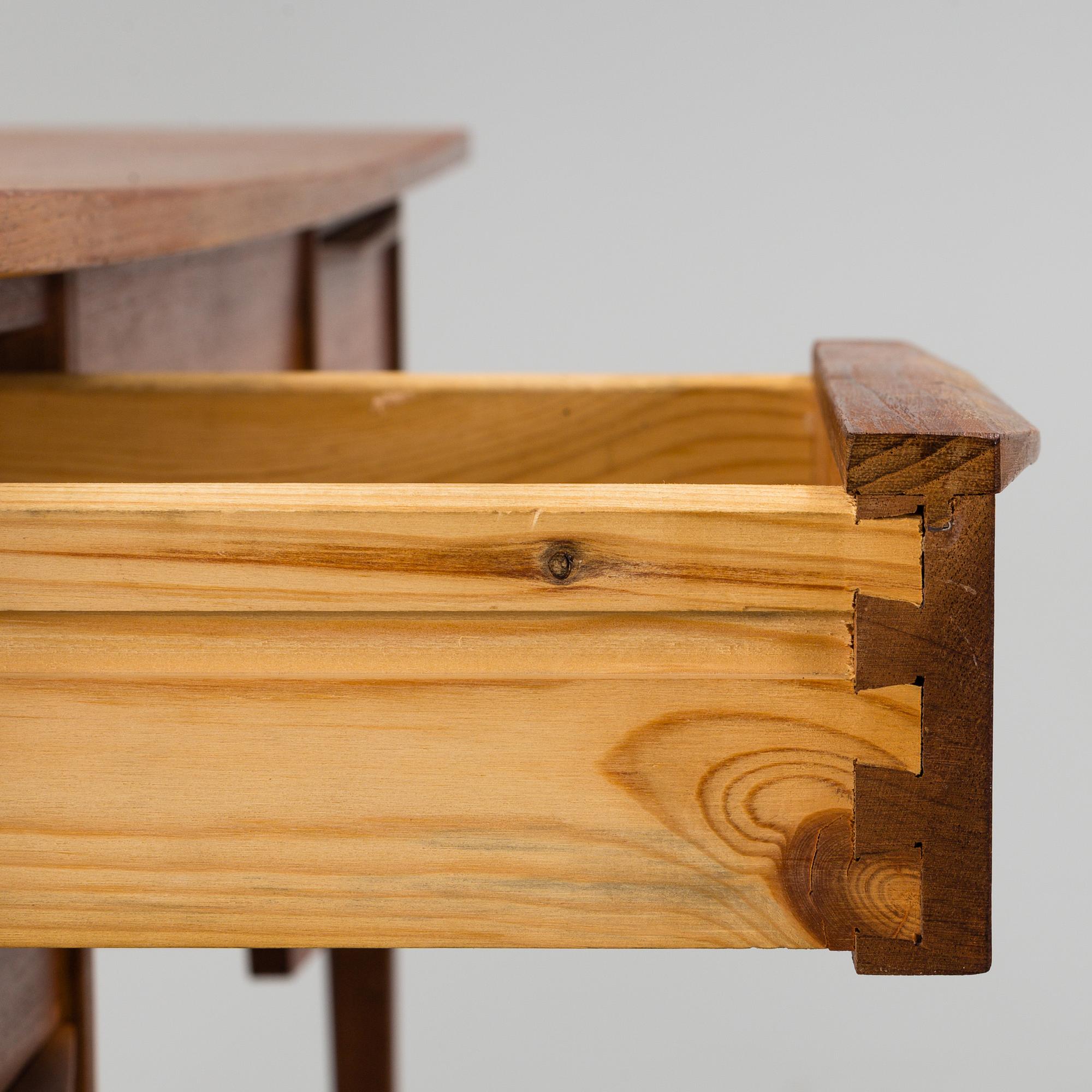 A second half of the 20th century teak writing desk.